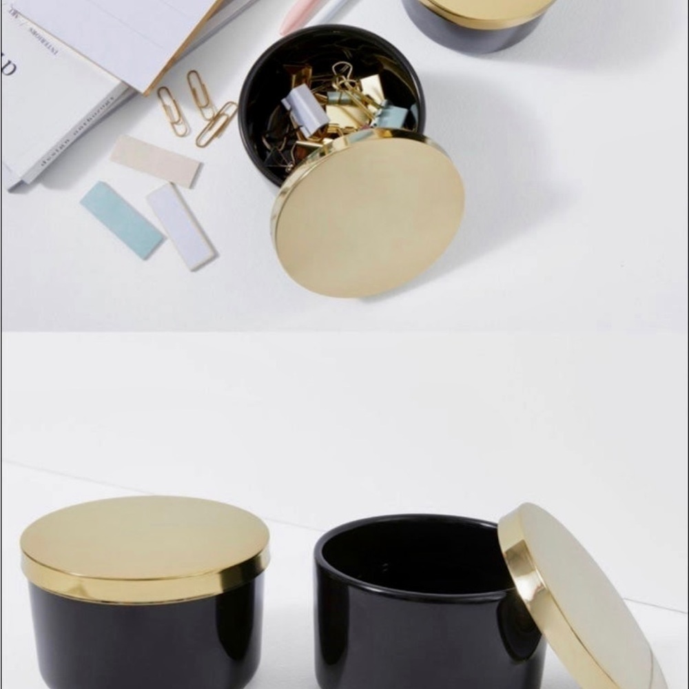 New! Pair of Z Gallery canisters.